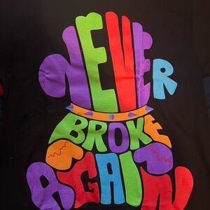 Never broke again multi color Short Sleeve Tee